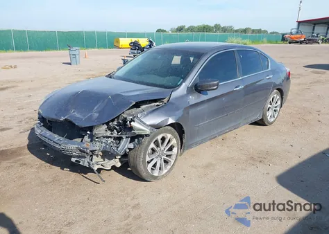 2013 Honda Accord Sport из США, поврежденный, VIN 1HGCR2F54DA238937